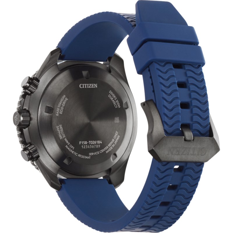 Orologio Eco drive CITIZEN Satellite wave Cc5006-06l Titanio nero 47 mm  Multifunzione Uomo