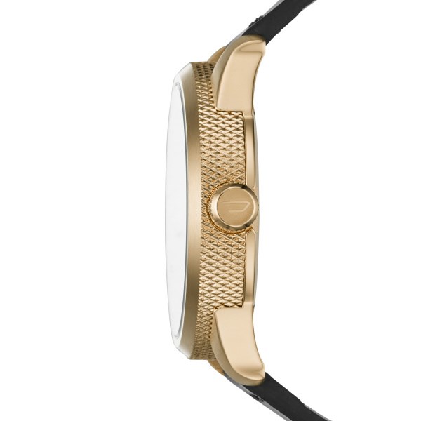 Orologio Quarzo Diesel Rasp Dz1801 Acciaio dorato 46 mm Uomo