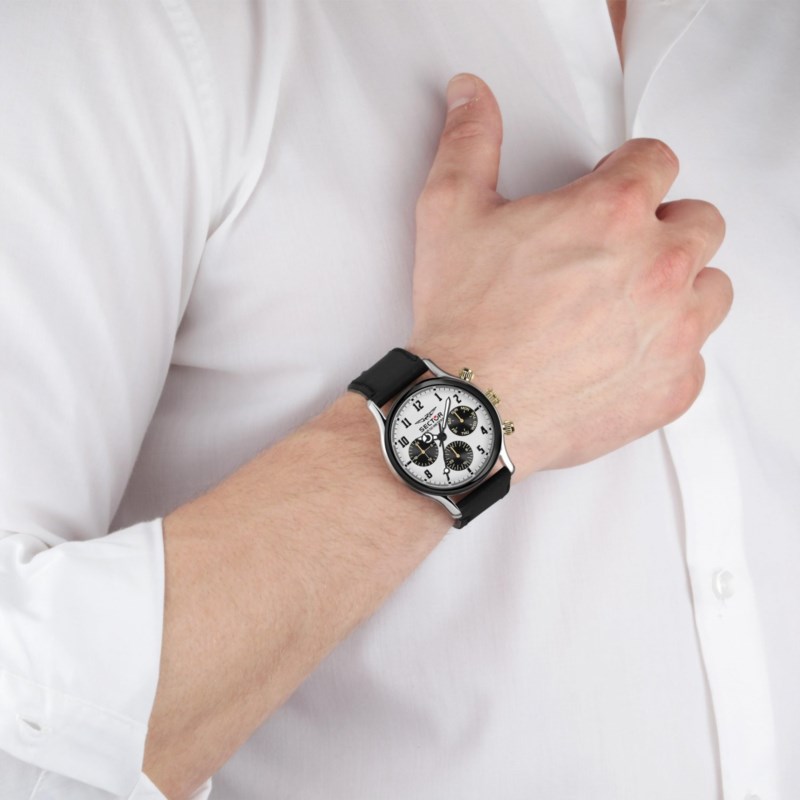 Orologio Quarzo SECTOR Collezione 660 R3251517002 Acciaio 43 mm Uomo