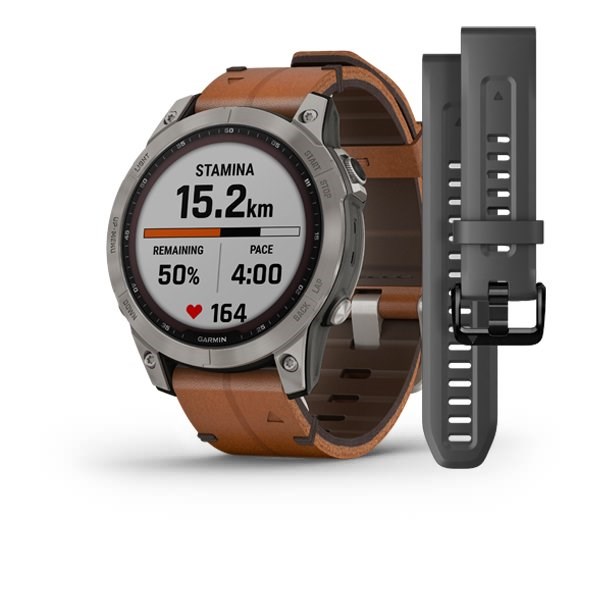 Orologio Smart watch GARMIN Fenix 7 sapphire solar 010-02540-31 fenix 7  sapphire solar Resina 47 mm Cardiofrequenzimetro Uomo