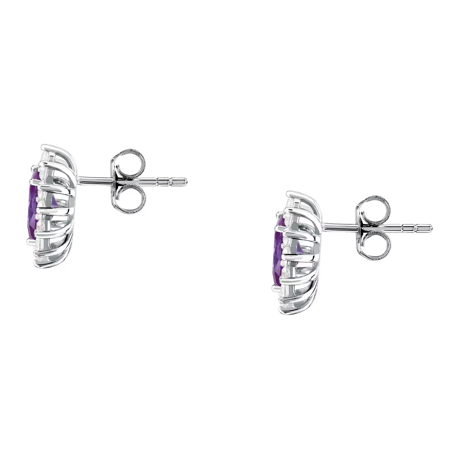 Orecchini Donna Morellato Tesori In Argento 925 Con Zirconi Bianchi - SAVB09