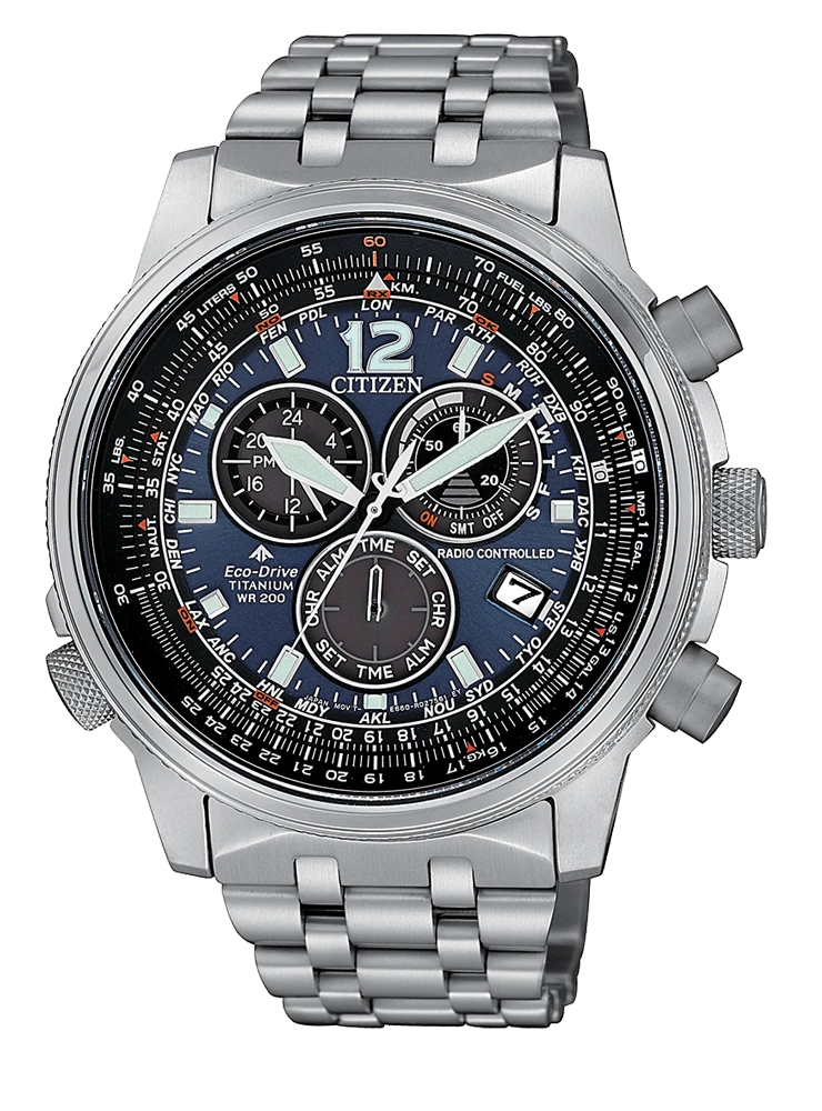 Orologio Citizen CB5850-80L pilot titanio Eco drive Uomo