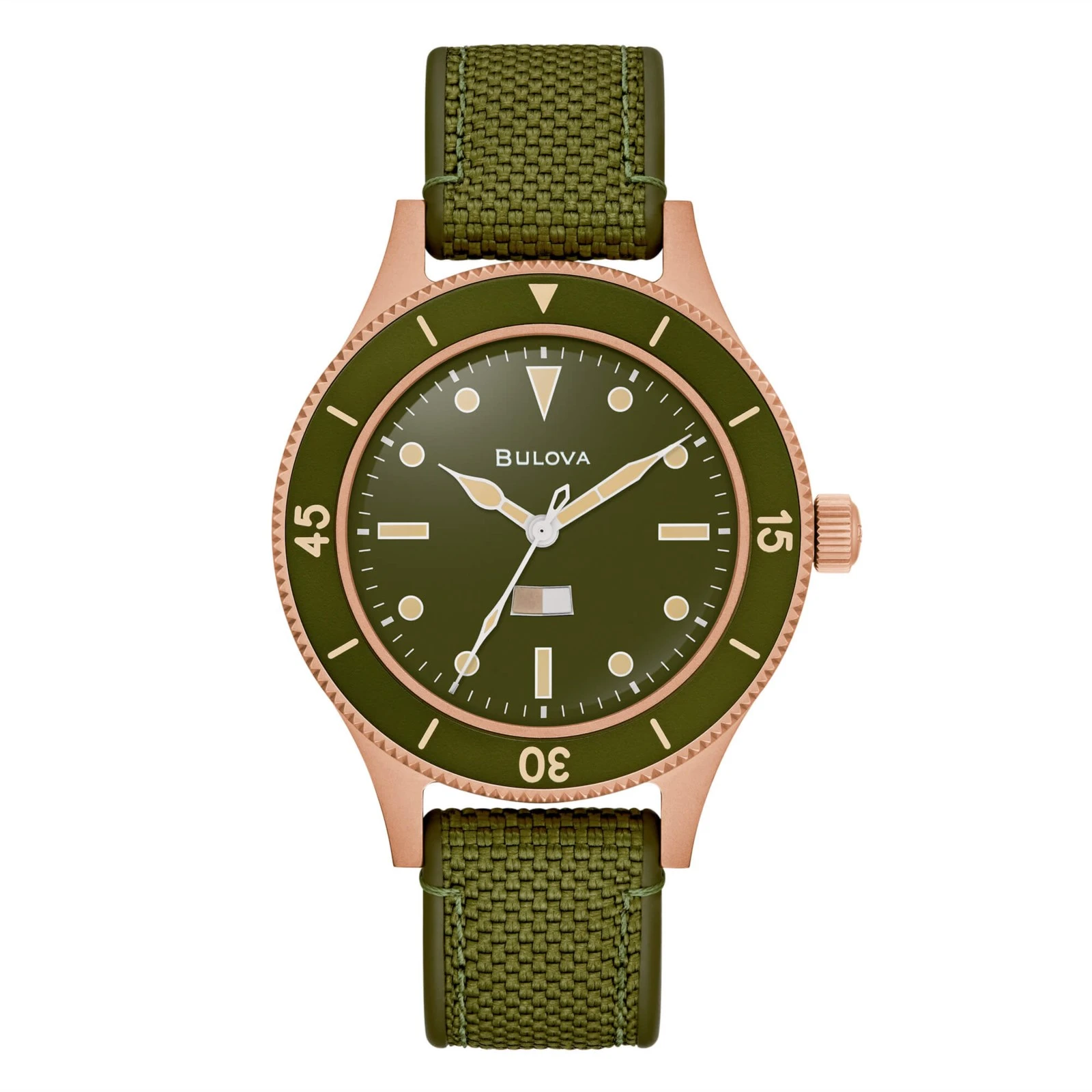 Orologio Bulova 98A324 military Automatico Uomo