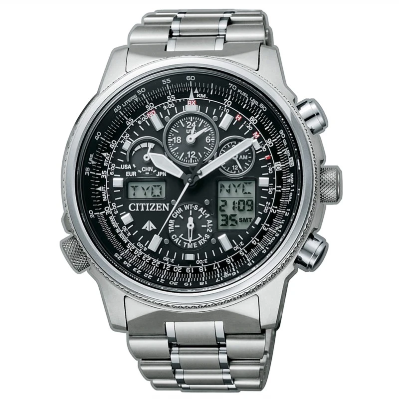 Orologio Citizen JY8020-52E pilot titanio Eco drive Uomo