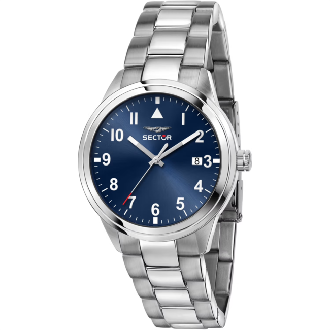 Sector No Limits Orologio Uomo Collezione 670 – Multifunzione – Cassa 45mm Acciaio PVD Nero – Vetro Minerale 5 ATM – R3253540002