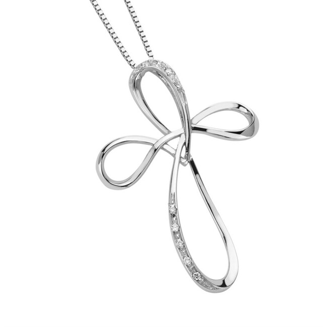 Collana con croce dfpf8714.003