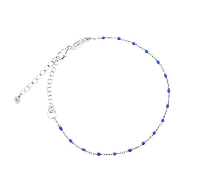 Gioiello MS1 CAVIGLIERA MINISMALTI BLU