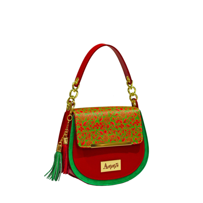 Posh minibag posh scaramantica rossa e verde