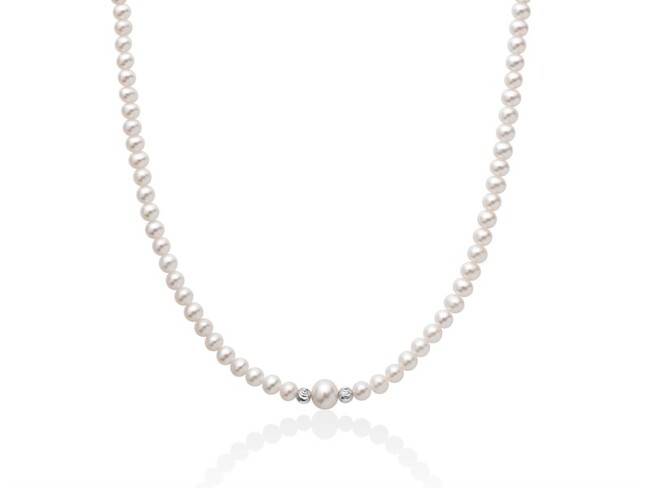 Collana Di Perle Lunga Stile Anni '20 - Girocollo Di Perle Finte In Vetro 150 Cm, 8 Mm, Per Matrimoni E Feste A Tema Great Gatsby