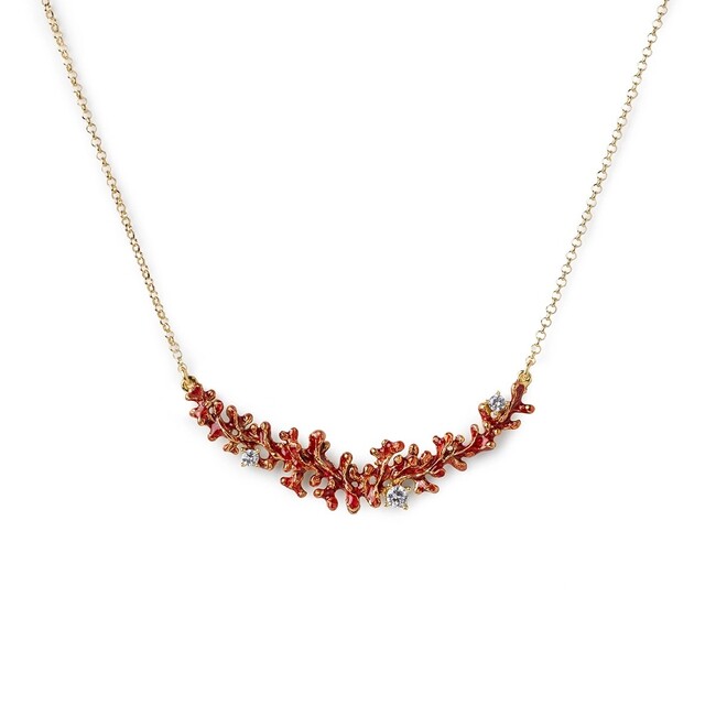 corallo 20001484 mini collier corallo