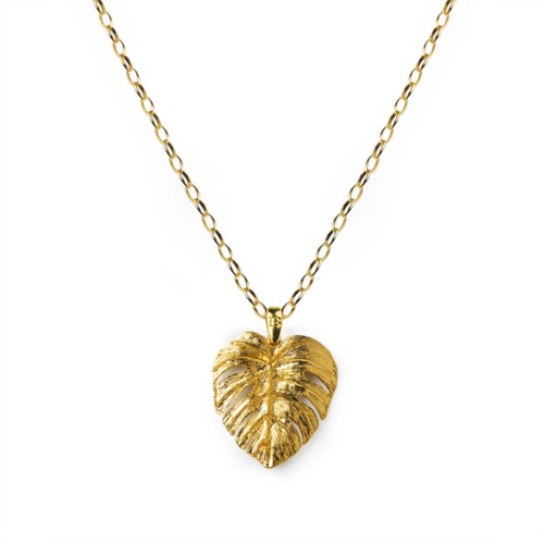 Monstera 60000048 collana monstera gold