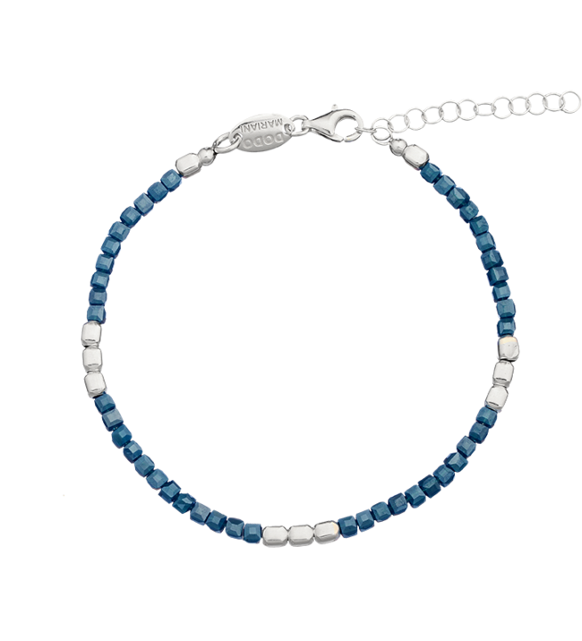 Arcoiris ai105 bracciale arcoiris mezzi cristalli blu