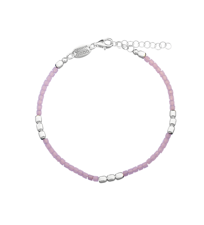 Arcoiris ai105 bracciale arcoiris mezzi cristalli rosa