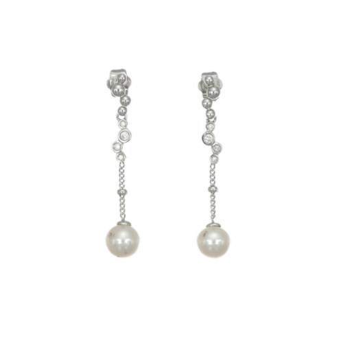 Oro e Zirconi Orecchini aop 008