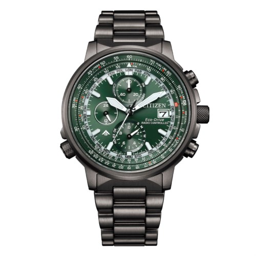 Citizen Orologio Unisex AW1830-88L – Quarzo Con Bracciale – Quadrante Blu