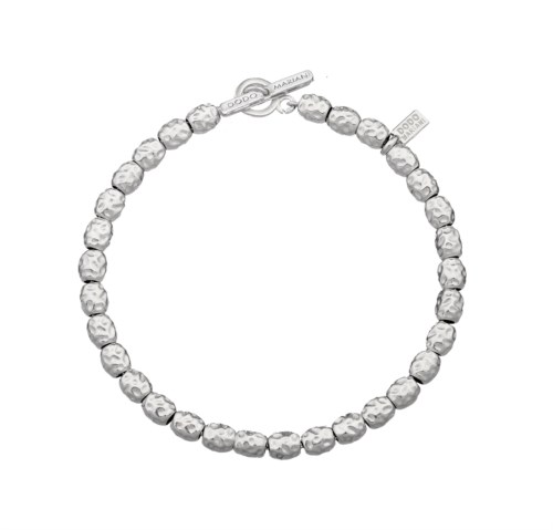 Le Basi br50r-21 bracciale ovo rock martellato