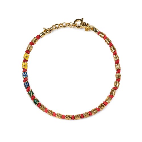Bracciale bracciale dj sogno rosso smalti