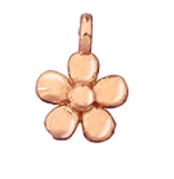 Stopper st202.g stopper margherita smaltata oro giallo 9kt