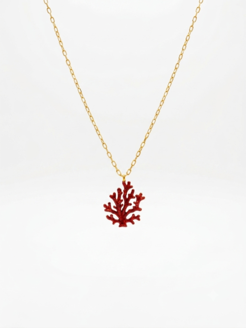 Collana 60000058 collana corallo smalti