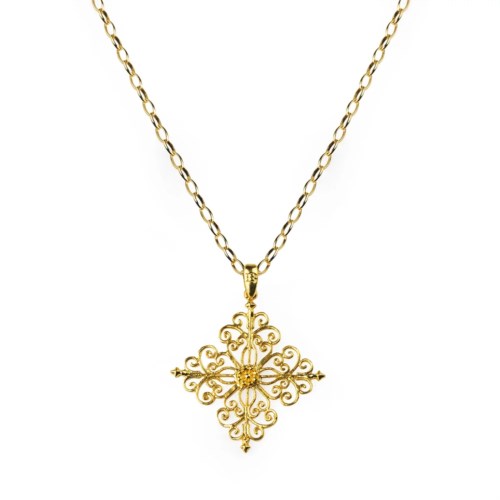 Collana collana barocco gold