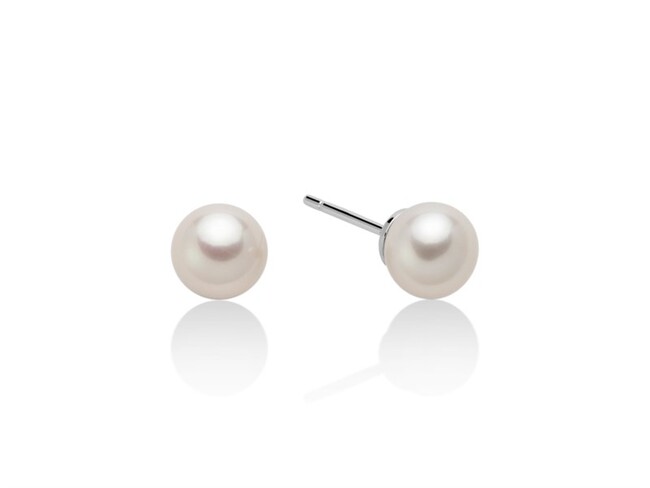 Nenalina Orecchini Donna Con Perle Grigie 10 Mm - Pendenti In Argento Sterling 925, Fatto A Mano, Gioielli Classici, 842403-199